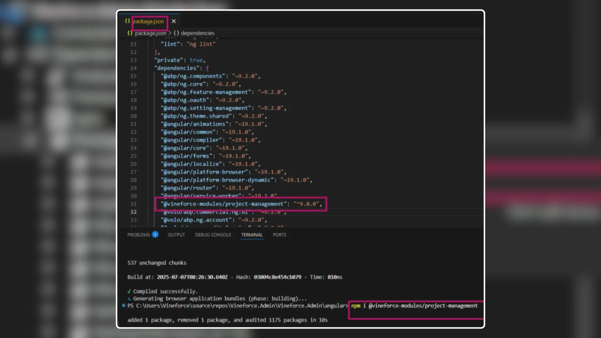 Add Required Packages