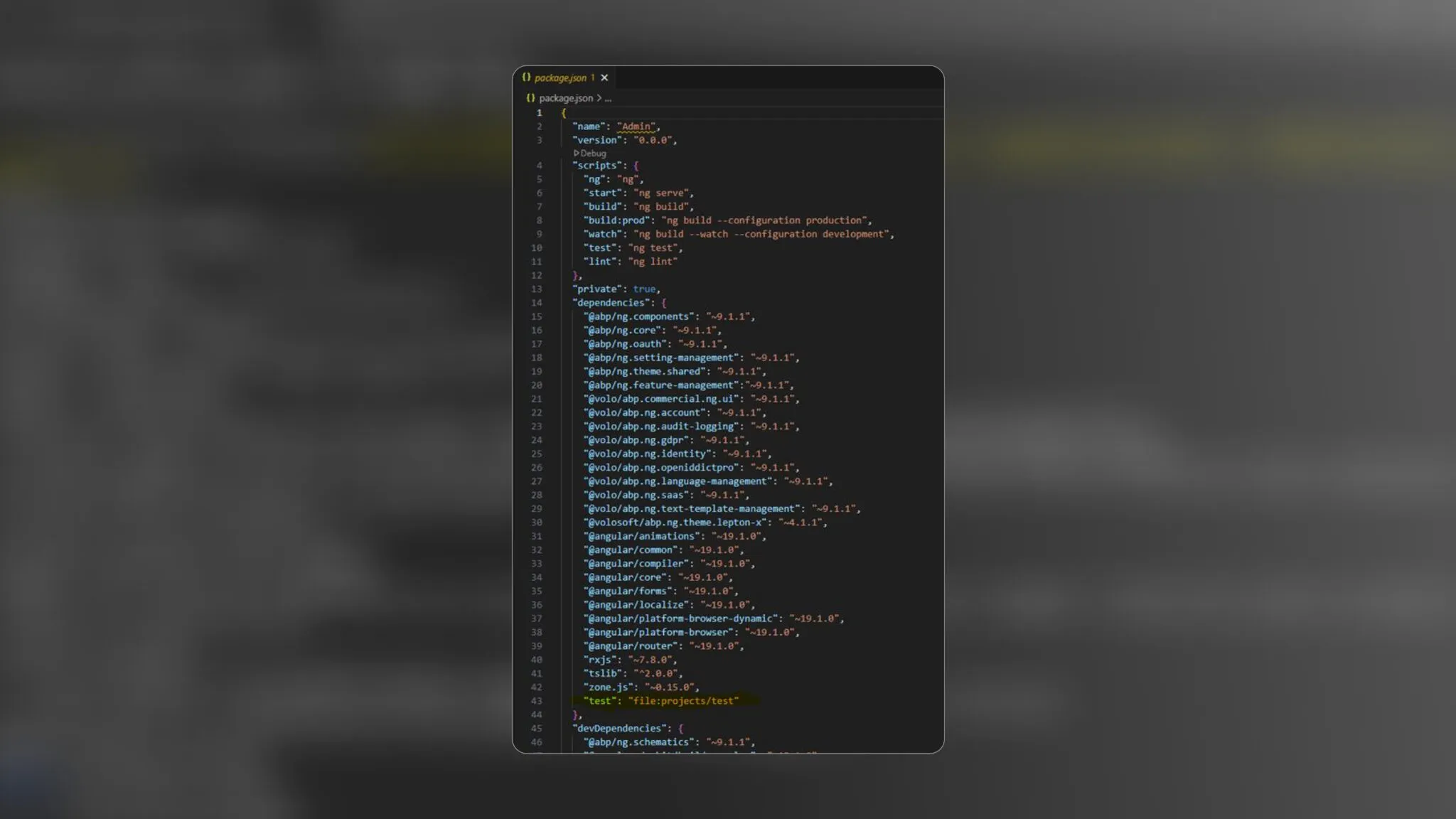 Main Application Structure