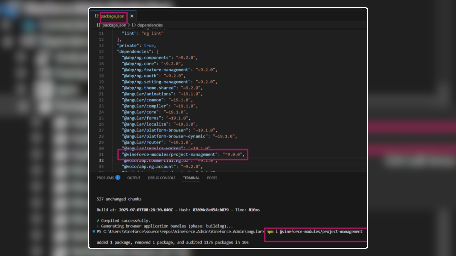 Add Required Packages